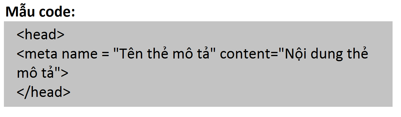 Chia sẻ kiên thức về meta description tag là gì?