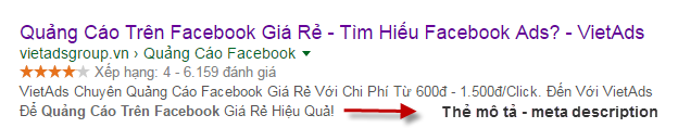 Chia sẻ kiên thức về meta description tag là gì?