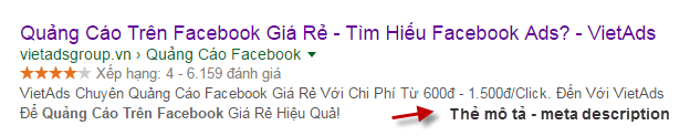 Chia sẻ kiên thức về meta description tag là gì?