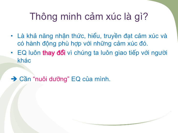 EQ Là Gì? Khái Niệm EQ Là Gì?