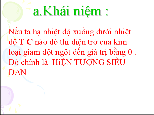Ứng dụng HIỆN TƯỢNG SIÊU DẪN trong cuộc sống hiện nay?
