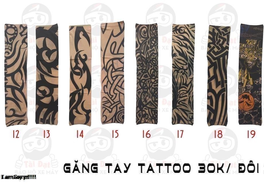 Găng Tay Hình Xăm Tattoo  WinWinShop88