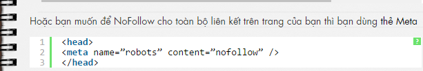 Nofollow Là Gì? Tìm Hiểu Về Nofollow Là Gì?