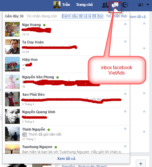 inbox là gì