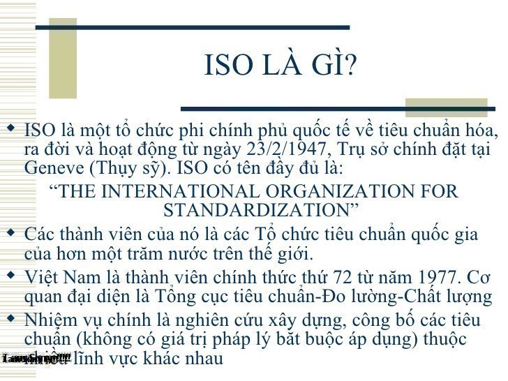 ISO là gì và các tiêu chuẩn ISO thông dụng hiện nay?