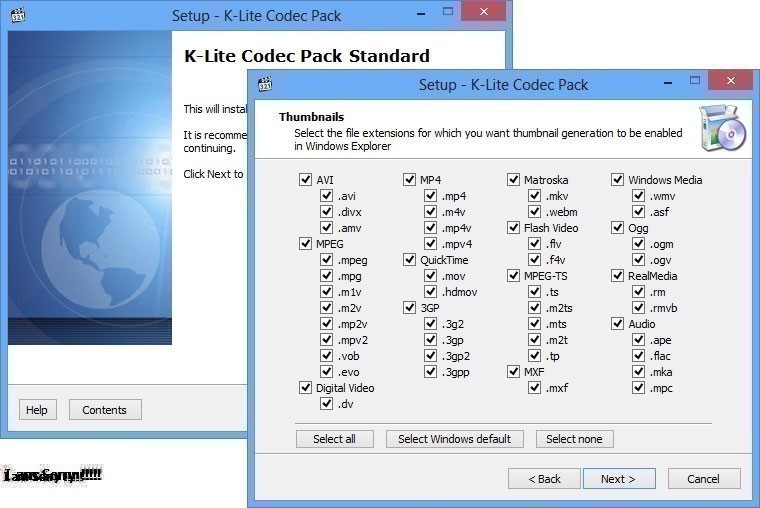 K Lite Codec Pack là gì và cách tính hợp K Lite Codec Pack ?