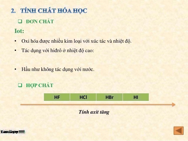 Khí Halogen là gì? Tính chất hoá học khí Halogen là gì?