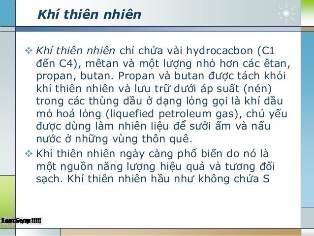 Khí Thiên Nhiên Là Gì? Tìm Hiểu Về Khí Thiên Nhiên Là Gì?