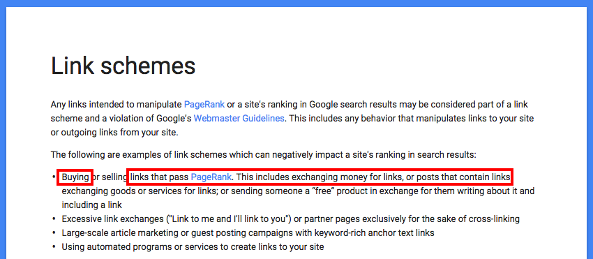 Link Schemes Là Gì? Tìm Hiểu Về Link Schemes Là Gì?