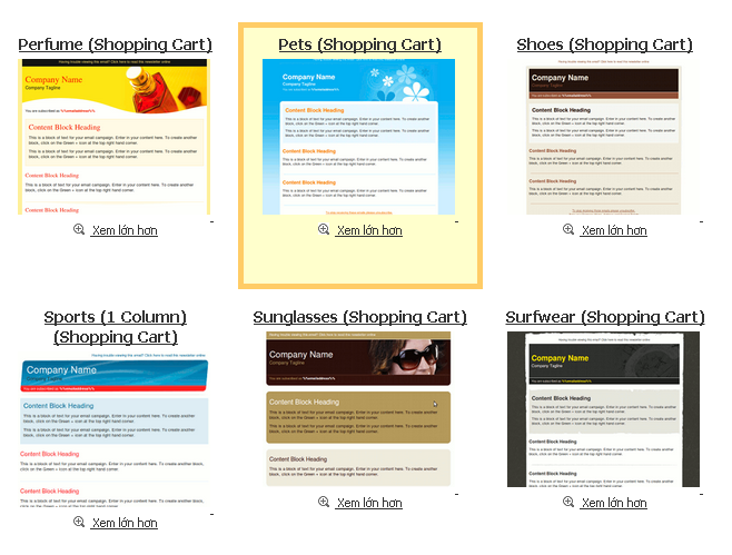 Tôi không có bản mẫu email marketing, vậy tôi phải làm thế nào?