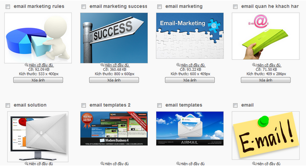 Tôi không có bản mẫu email marketing, vậy tôi phải làm thế nào?