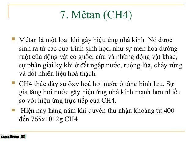 Mêtan là gì và khí Mêtan có tác hại gì đến sức khỏe?