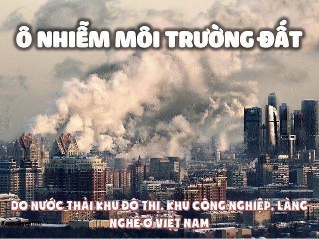 Tìm hiểu về ô nhiễm mô trường là hiện tượng gì?