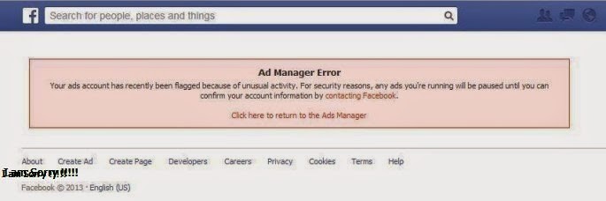 quảng cáo facebook bị khóa