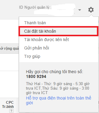 Cách Phân Quyền Truy Cập Google Ads