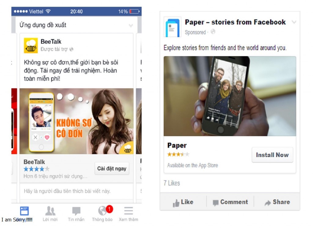 quảng cáo facebook