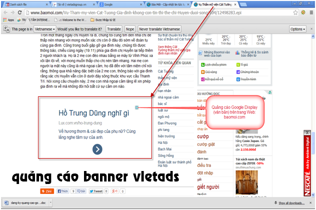 Dịch vụ quảng cáo Banner GDN uy tín chất lượng hiệu quả