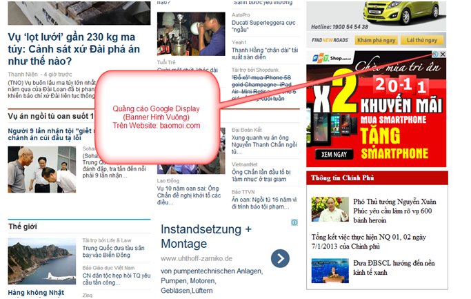 Dịch vụ chạy quảng cáo Banner chất lượng hiệu quả 2021