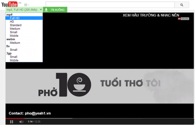 Cách hiện nút tải về lớn hơn trên trình duyệt Cốc Cốc nhanh nhất?