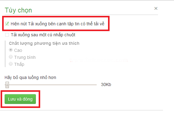 Cách hiện nút tải về lớn hơn trên trình duyệt Cốc Cốc nhanh nhất?