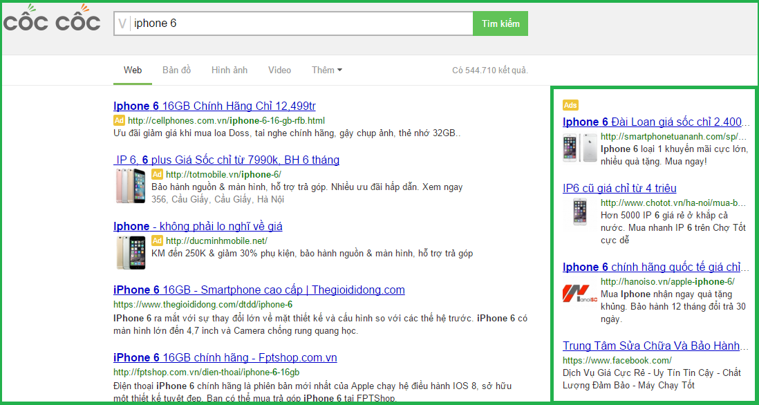 Các Hình Thức Quảng Cáo Trên Cốc Cốc Như Thế Nào?