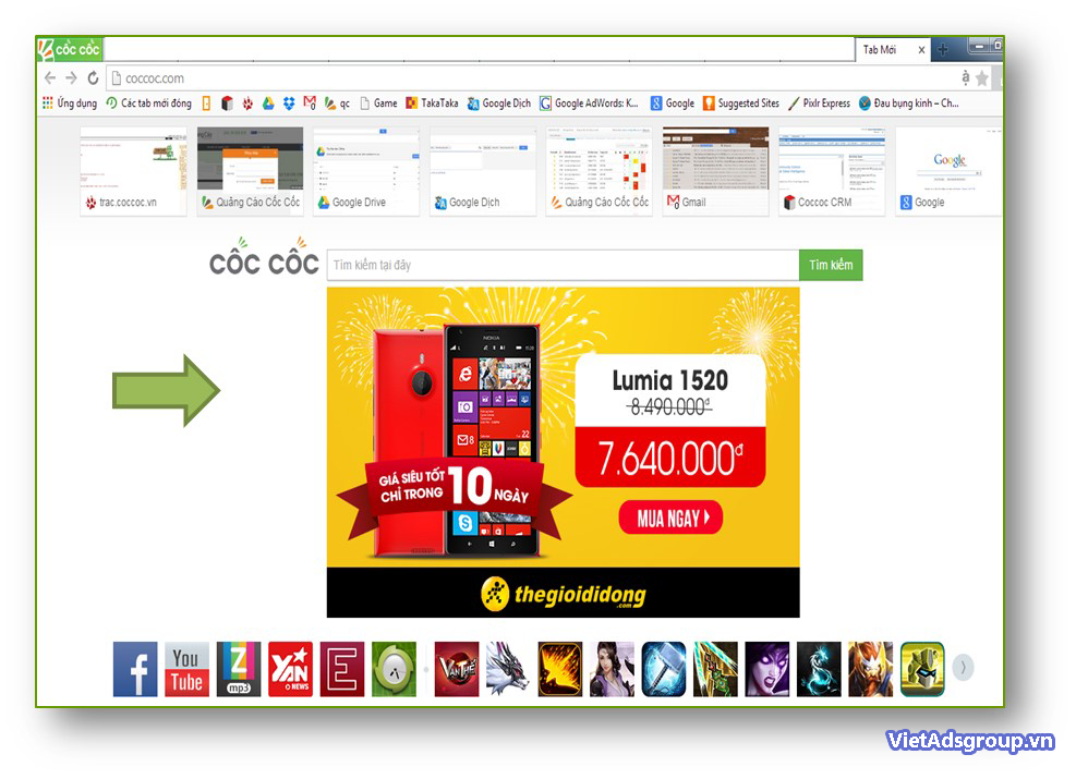 Quảng Cáo Cốc Cốc Ở Việt Nam Có Hiệu Quả Không?