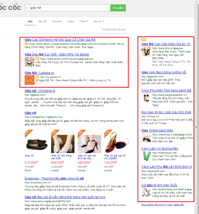 Vai trò của quảng cáo cốc cốc?