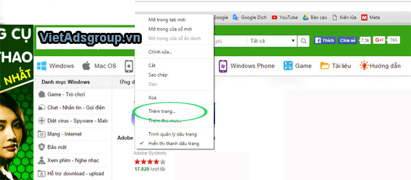 Hướng Dẫn Cách Tạo Bookmark Cho Trình Duyệt Cốc Cốc Hiệu Quả?