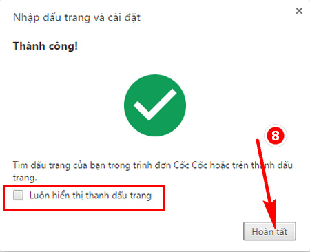 HƯỚNG DẪN PHỤC HỒI THANH BOOK MARK TRÊN TRÌNH DUYỆT CỐC CỐC HIEU QUẢ?