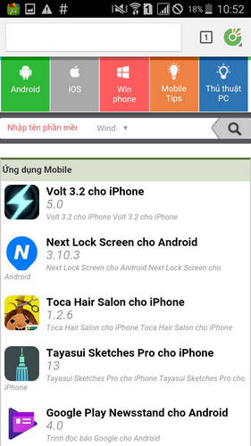 Duyệt web ẩn danh trên Cốc cốc trên điện thoại iPhone, Android?