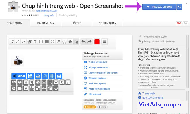 Làm Thế Nào Để Chụp Toàn Bộ Nội Dung Trang Web Trên Cốc Cốc?
