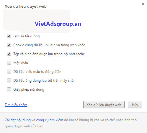 Hướng Dẫn Cách Xóa Dữ Liệu Duyệt Web Trên Trình Duyệt Cốc Cốc?
