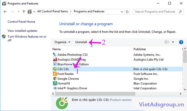 Cách Khắc Phục Lỗi Trình Duyệt Cốc Cốc Không Thể Cập Nhật?
