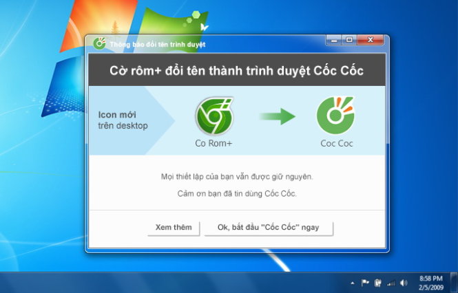 Quảng Cáo Cốc Cốc- Kẻ Thách Thức 