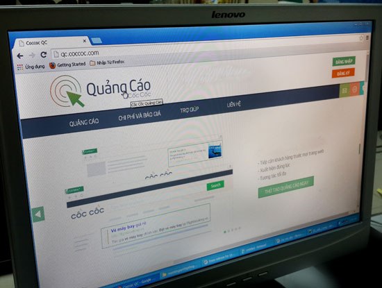 Cơ hội từ 400 nghìn cú nhấp chuột mỗi ngày trên Quảng Cáo Cốc Cốc?