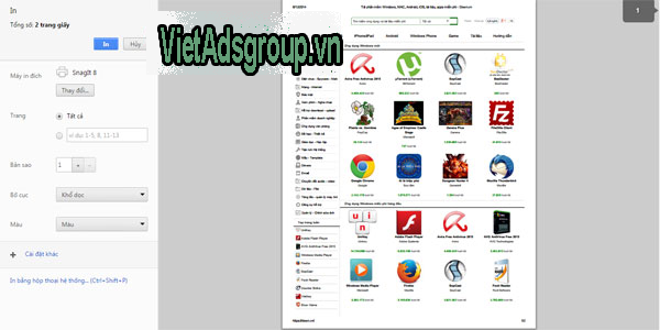 Hướng Dẫn Cách In Trang Web Bằng Trình Duyệt Cốc Cốc Hiệu Quả?