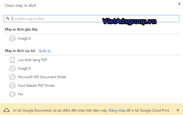 Hướng Dẫn Cách In Trang Web Bằng Trình Duyệt Cốc Cốc Hiệu Quả?