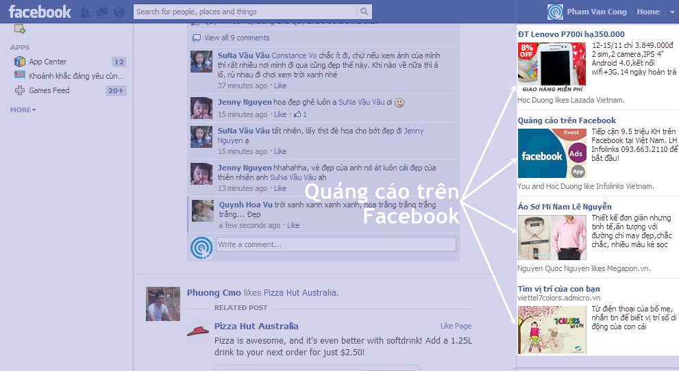 Chiến dịch quảng cáo trên Facebook hiệu quả