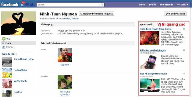 Quảng cáo Facebook gói click