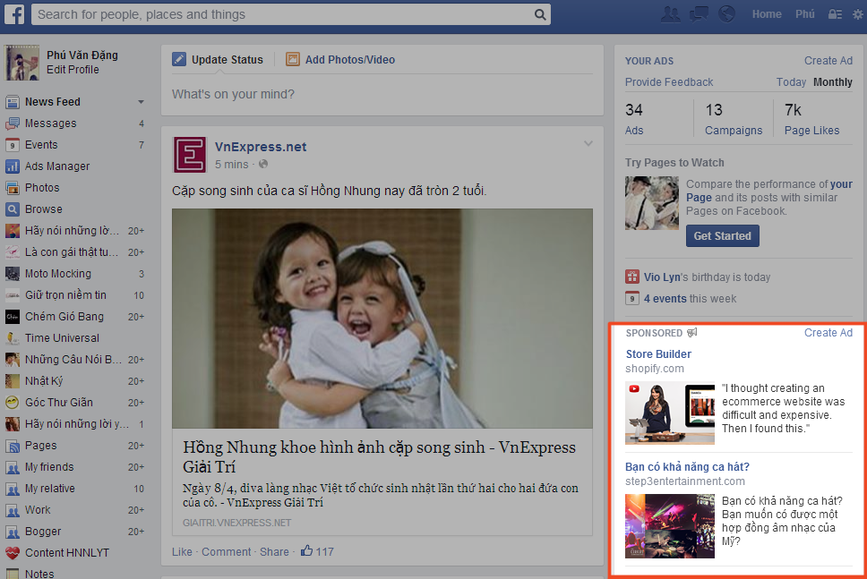 Quảng Cáo Facebook | Giúp quảng cáo Facebook bị lỗi