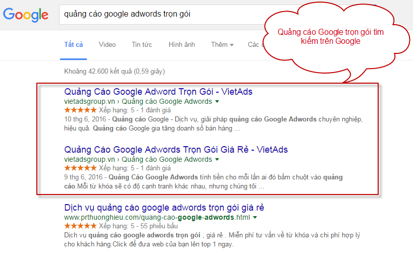 Tại sao nên trọn quảng cáo Google trọn gói hiệu quả?