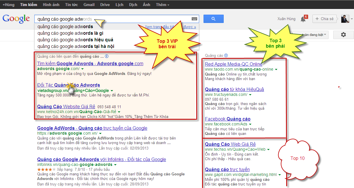 quảng cáo adwords là gì?