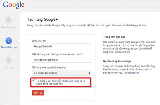 Hướng Dẫn Tạo Page Google+ Cho Người Mới Bắt Đầu?