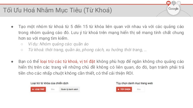 Những sai lầm và lời khuyên cho nhà quảng cáo Google?