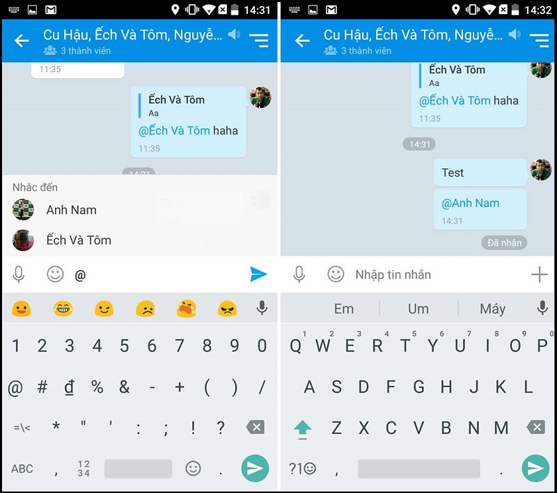 Quảng cáo Zalo với phiên bản mới bổ sung ba công cụ chat nhóm?