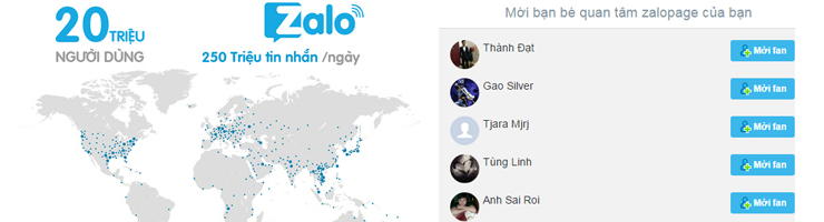 Cách tăng lượt quan tâm zalo page hiệu quả ở Việt Nam hiện nay?