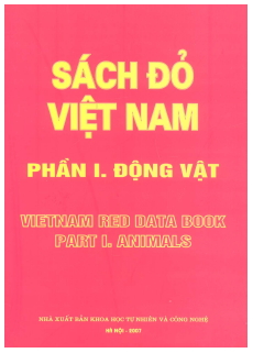 Sách đỏ Việt Nam là gì và động vật nào có trong sách đỏ VN?