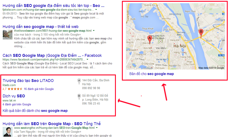 Làm seo trên Google Maps như thế nào