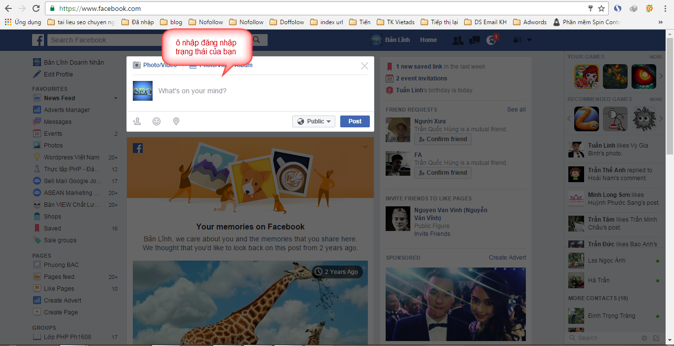 Status là gì và cách đăng Status trên Facebook nhanh chóng?