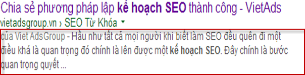 Meta Description là gì? Lưu ý khi viết Thẻ miêu tả?